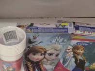 Frozen dekoracijos vaikų gimtadieniui