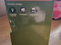 Lauko šviestuvas su saulės baterija ir judesio dav