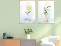 2vnt nauji magnetinai plakatų nuotraukų laikikliai