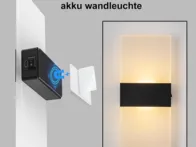 2vnt touch sieninės lempos - pakraunamos - naujos