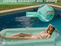 Float Joy L Baseininė oro čiužinys su vandens funk