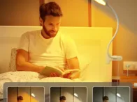 LED Skaitymo Šviestuvas su Lankščia Kojele (Apsaug