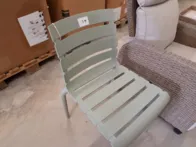 Nr.39 Žemas lauko krėslas, šalavijo žalia