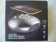 RHM„Bluetooth“garsiakalbis su belaidžiu įkrovikliu