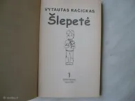 V. Rašickas -Šlepetė