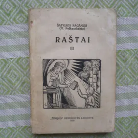 Šatrijos Raganos - Raštai 1928m