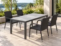 Stalas „Liss“ 50067 + 4 pintos kėdės 101382