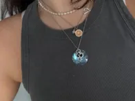 Originalus Swarovski kaklo papuošalas