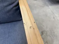 Trivietė lauko sofa