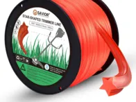 Nauja 300m trimerio valo ritė 2,4mm žvaigždės form