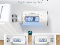 Išmanus reaguliuojamas termostatas radiatoriams