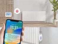 Išmanus reaguliuojamas termostatas radiatoriams