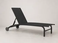 Lauko gultas „Halfdan” juodos spalvos