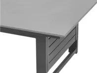 Multifunkcinis stalas „LISS“ 145×75×45/68 cm