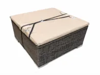 Lauko pufas – staliukas 2in1