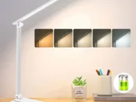 Belaidė LED stalinė lempa 800LM (balta)