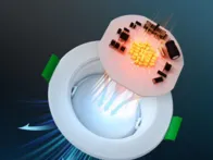 Įleidžiami LED šviestuvai 4W, ultra plokšti 6vnt