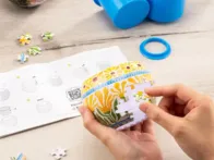 3D puzzle - dėlionė vazonas dekoratyvinis puzlė 80