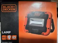 Black and decker statybinis šviestuvas