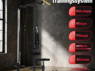 „Ultrasport“ trosinis jėgos treniruoklis su sėdyne
