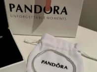 Elegantiškas sidabro spalvos „Pandora“ papuošalų r