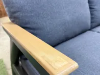 Trivietė lauko sofa