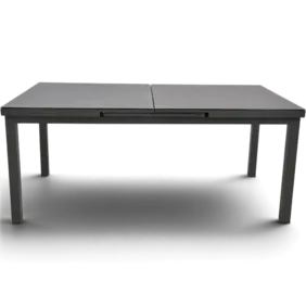 Prailginamas stalas „Baleno Negro“ 180/240x100cm.