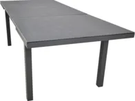 Prailginamas stalas „Baleno Negro“ 180/240x100cm.
