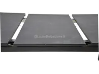 Prailginamas stalas „Baleno Negro“ 180/240x100cm.