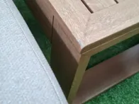 Lauko baldų komplektas „Mylo beige“. Ekspozicinis.